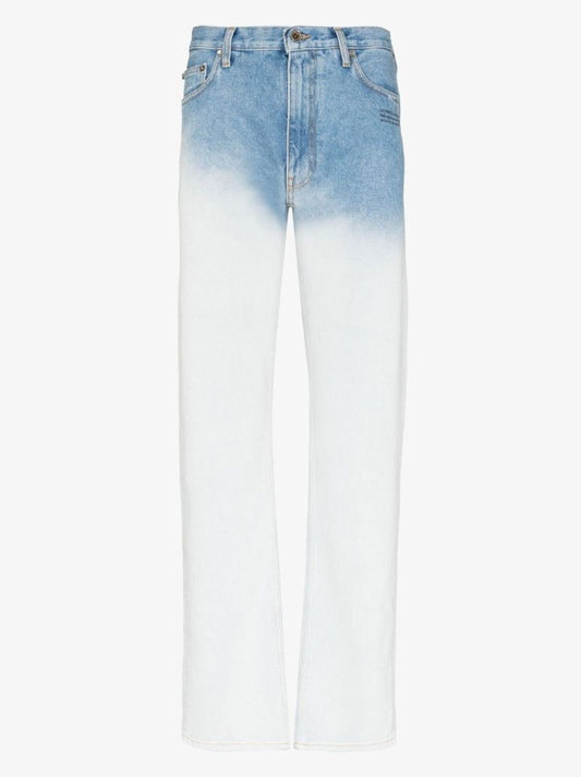 Blue Corp Straight Leg Jeans