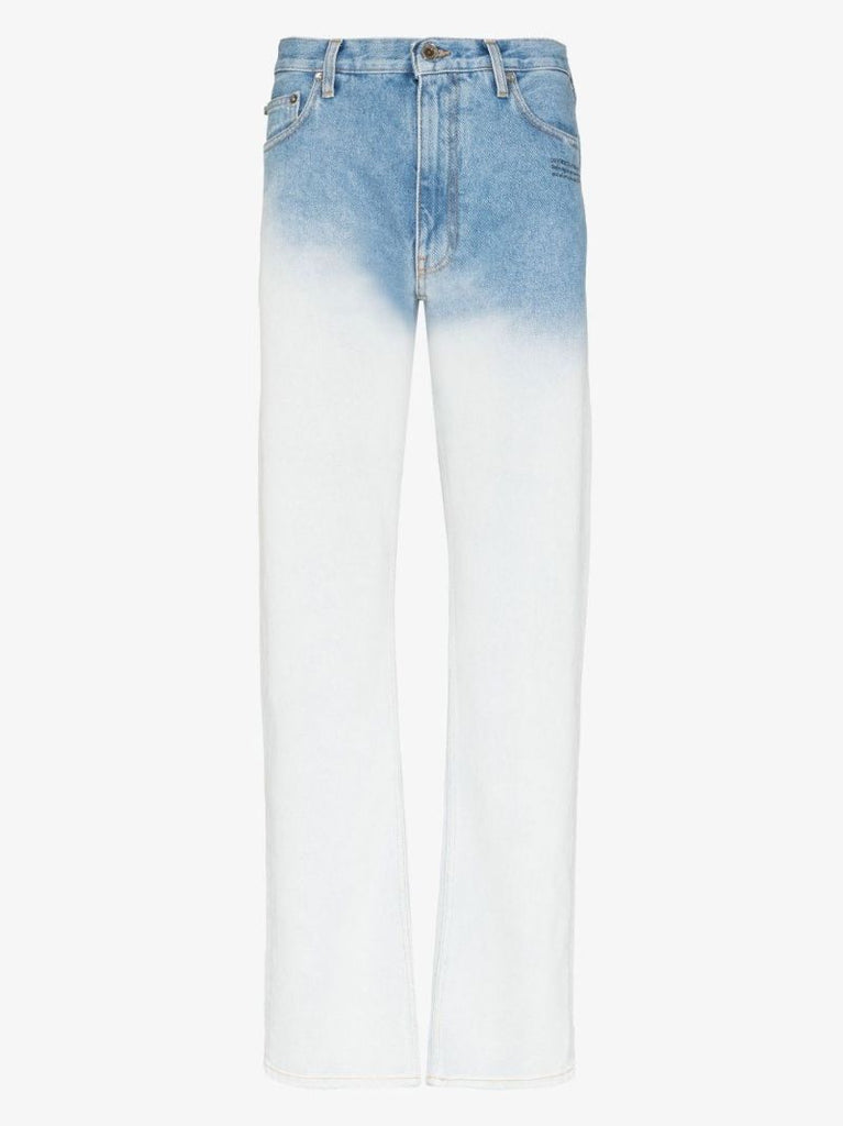 Blue Corp Straight Leg Jeans