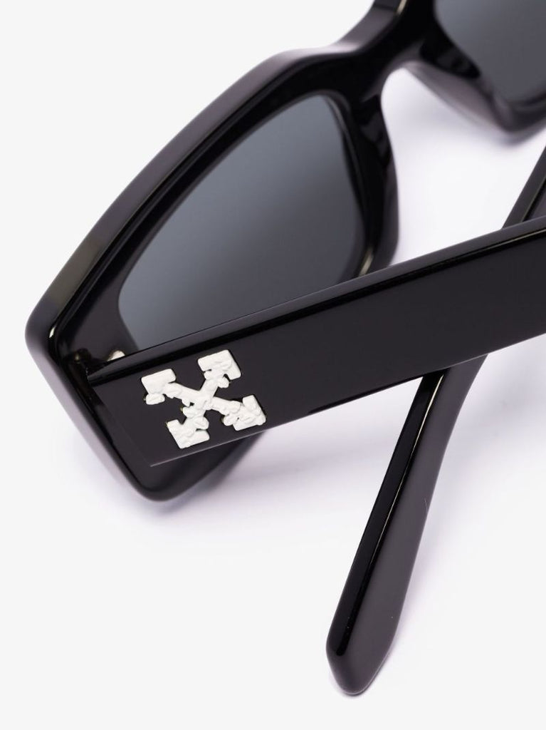 Black Arthur Rectangular Sunglasses