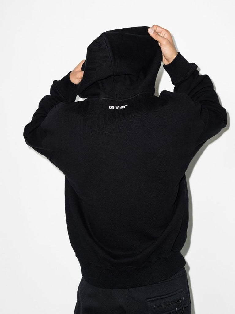 Mona Lisa Print Cotton Hoodie
