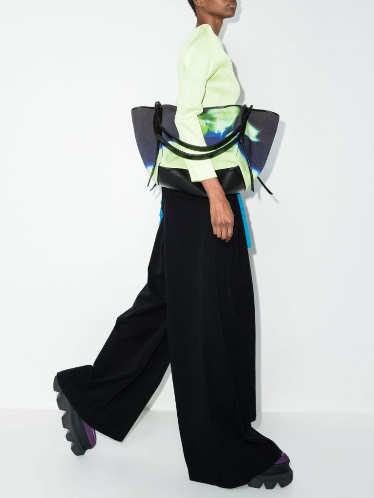 Pamplona Wide Leg Cotton Trousers