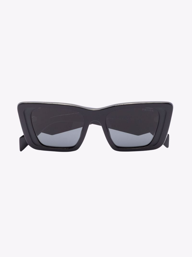 Black Oversized Square Sunglasses