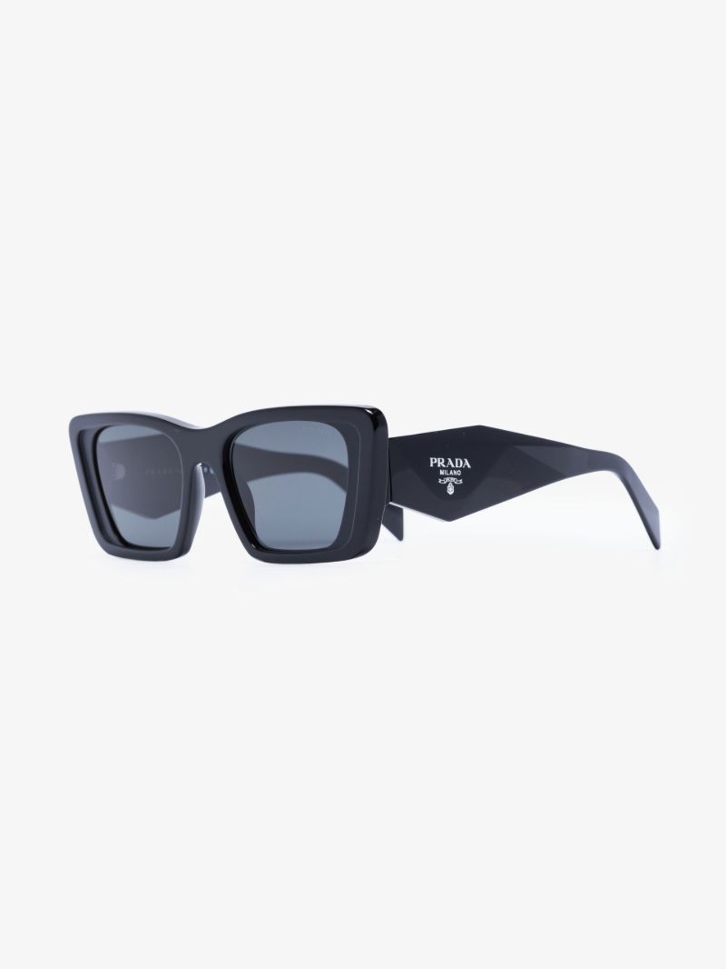 Black Oversized Square Sunglasses