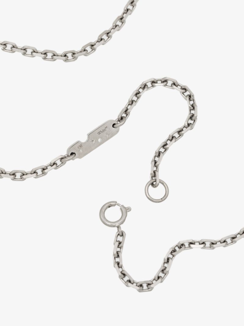 Silver Tone Classic Arrows Necklace
