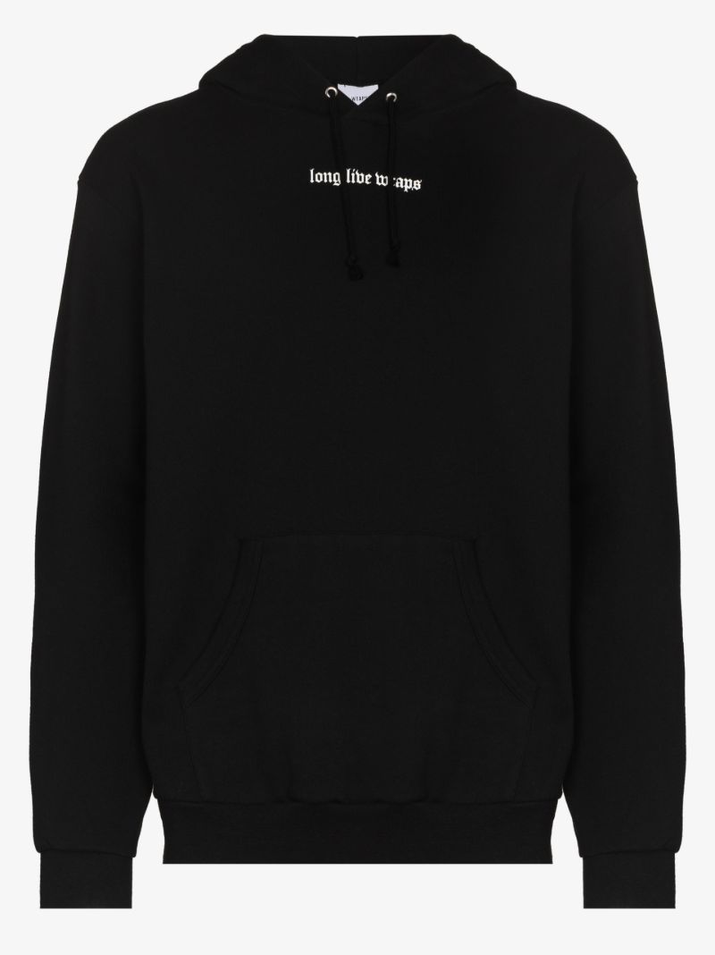 Llw Slogan Print Cotton Hoodie