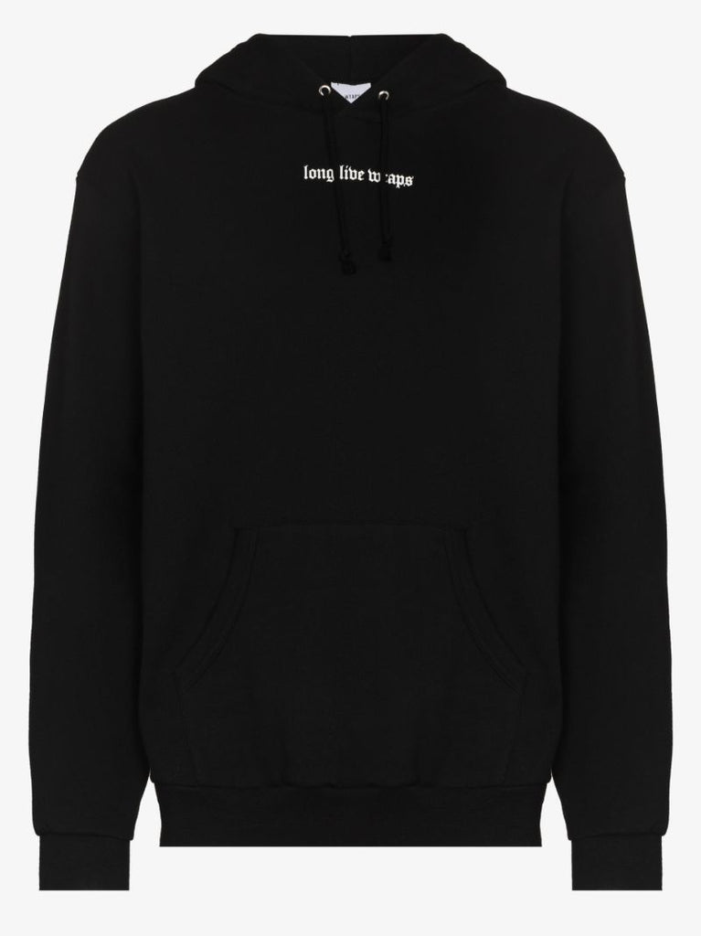 Llw Slogan Print Cotton Hoodie