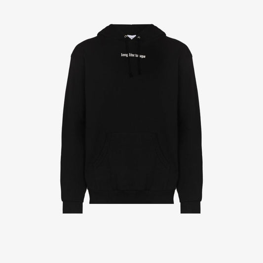 Llw Slogan Print Cotton Hoodie