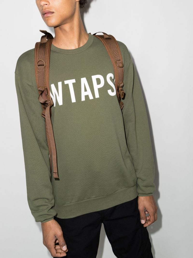 Wtvua Logo Cotton Sweatshirt