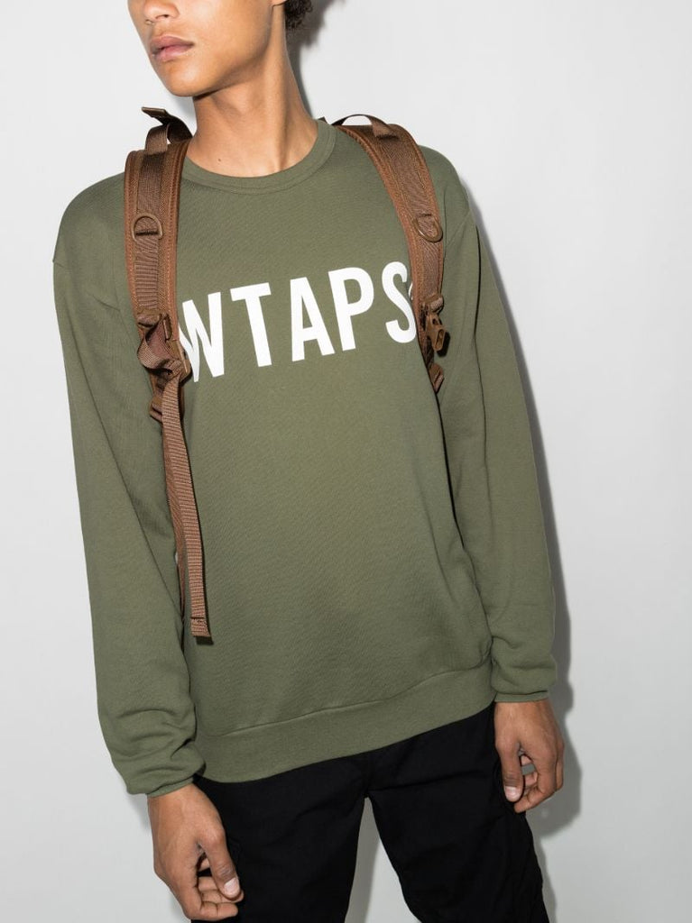 Wtvua Logo Cotton Sweatshirt