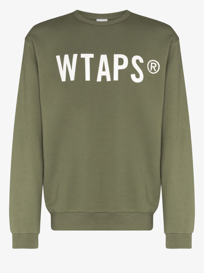 Wtvua Logo Cotton Sweatshirt