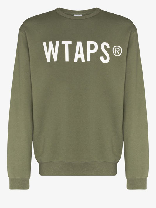 Wtvua Logo Cotton Sweatshirt