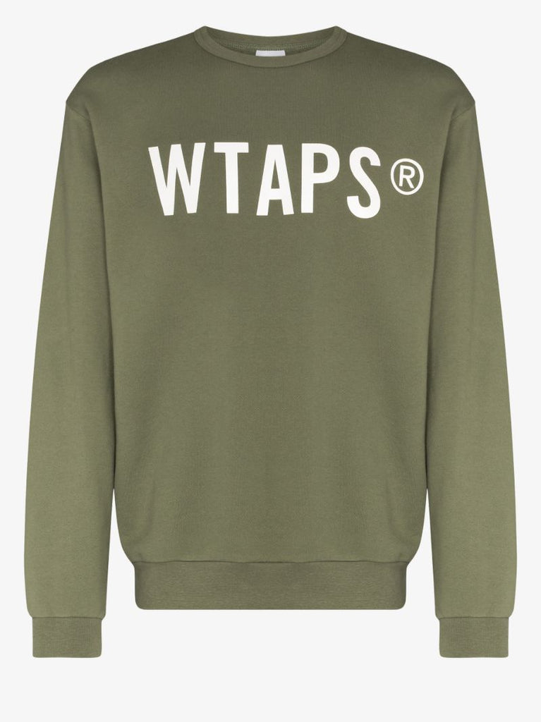 Wtvua Logo Cotton Sweatshirt