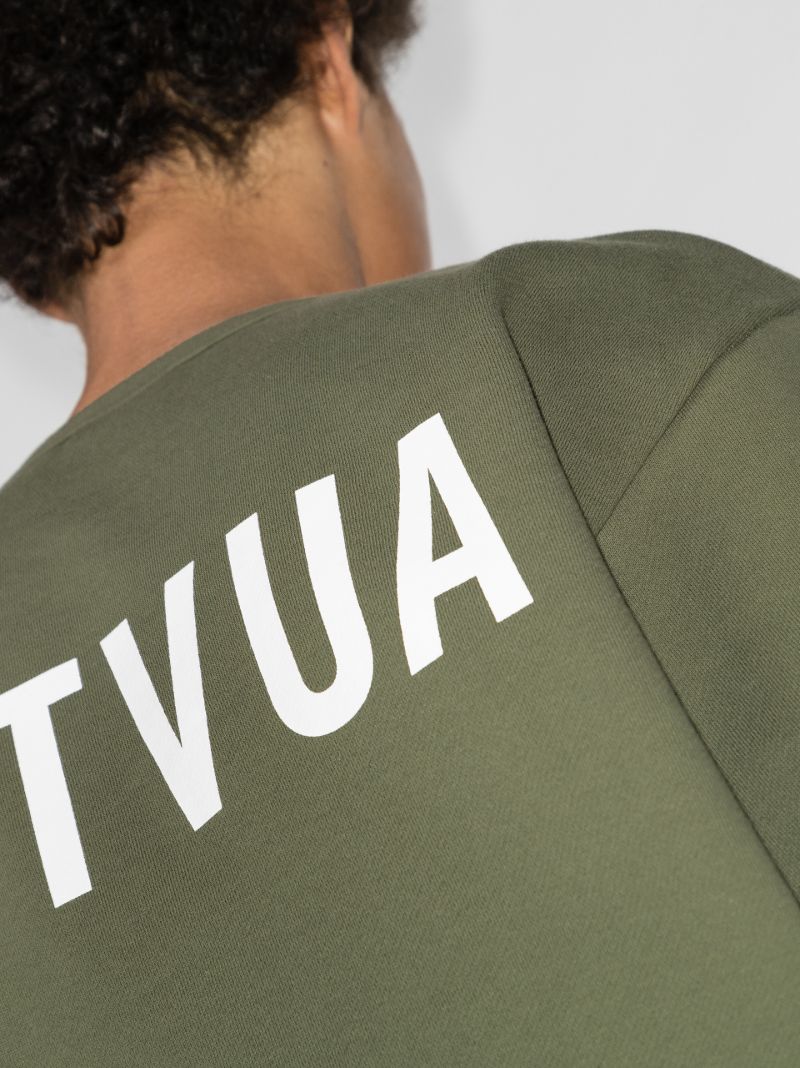 Wtvua Logo Cotton Sweatshirt