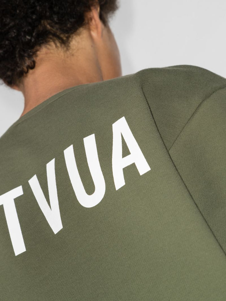 Wtvua Logo Cotton Sweatshirt