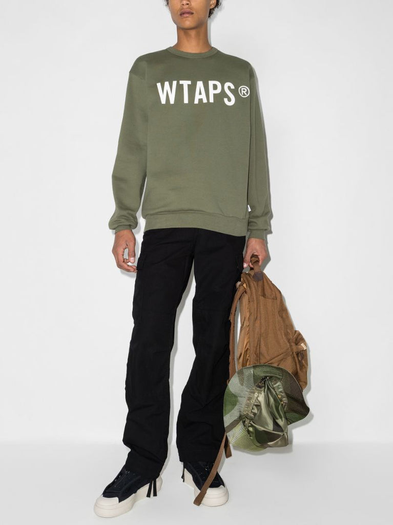 Wtvua Logo Cotton Sweatshirt