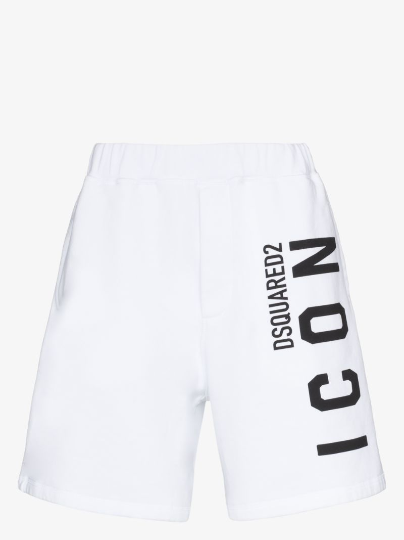 Icon Logo Print Track Shorts