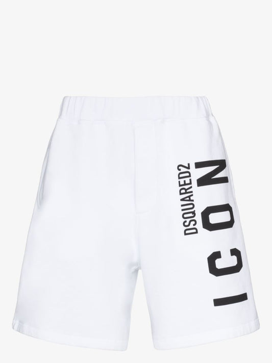Icon Logo Print Track Shorts