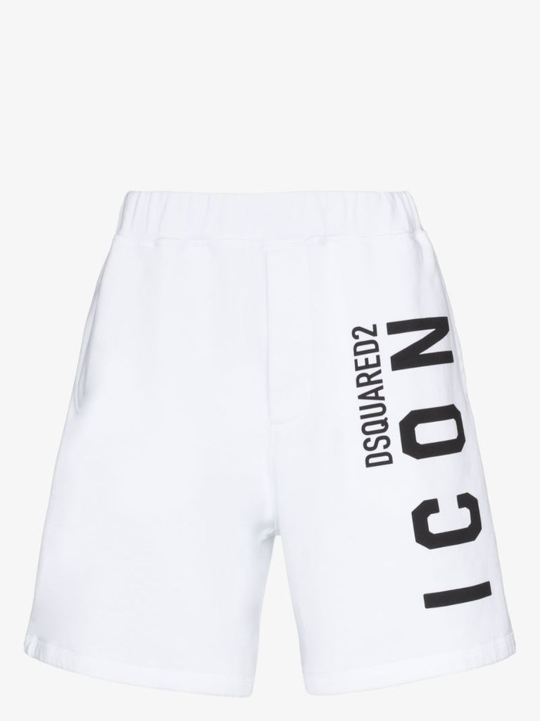 Icon Logo Print Track Shorts