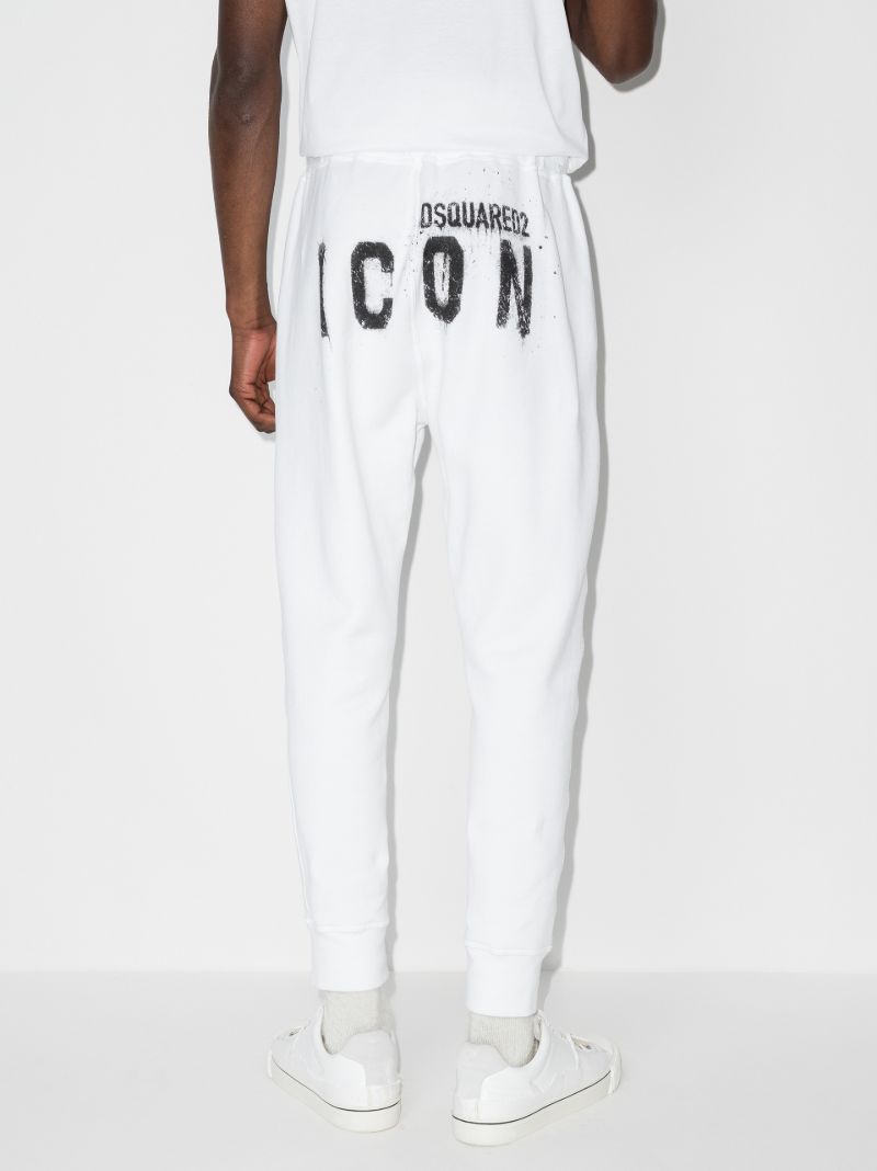Spray Icon Print Track Pants