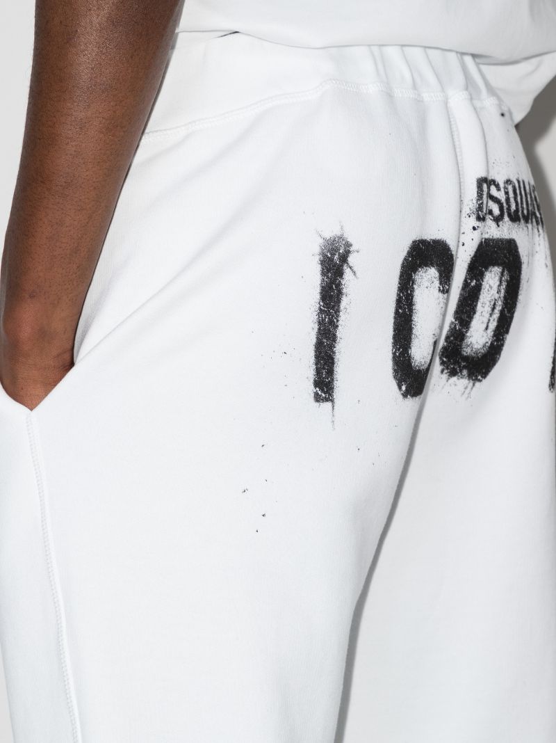 Spray Icon Print Track Pants