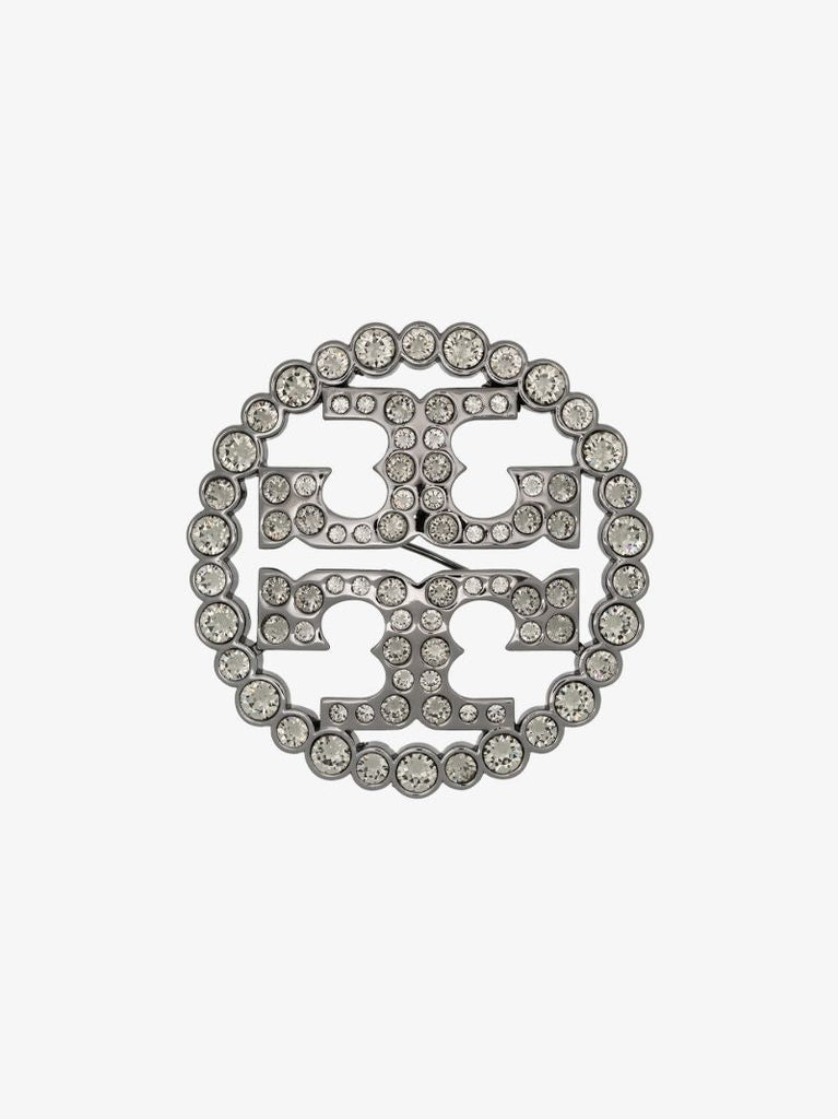 Silver Tone Miller PavÃ_x0083_Â© Brooch