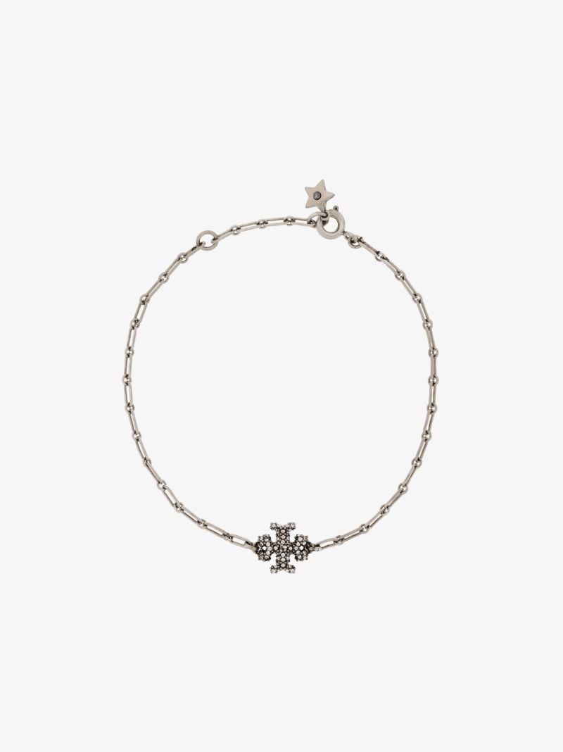 Silver Tone Roxanne Bracelet and Earring Set