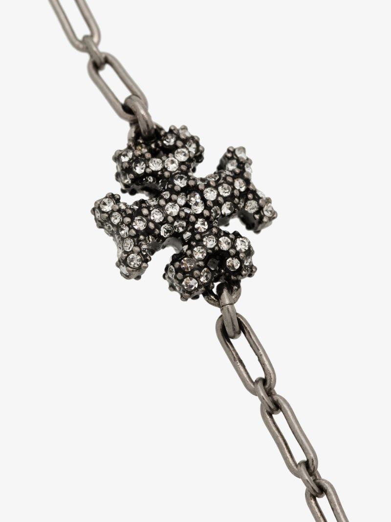 Silver Tone Roxanne Bracelet and Earring Set