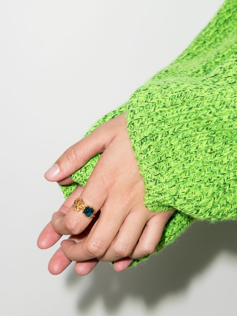 Gold Tone Roxanne Ring