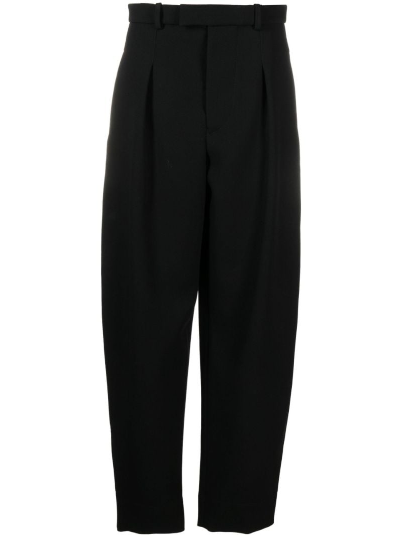 X Hailey Bieber Black Wool Trousers