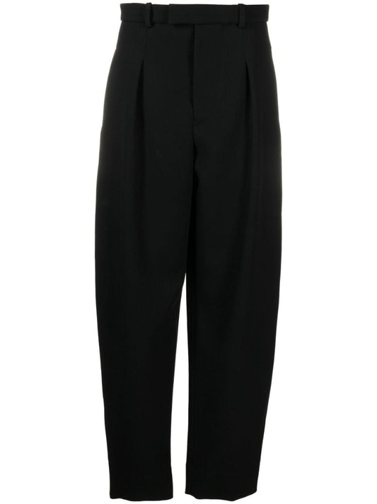 X Hailey Bieber Black Wool Trousers