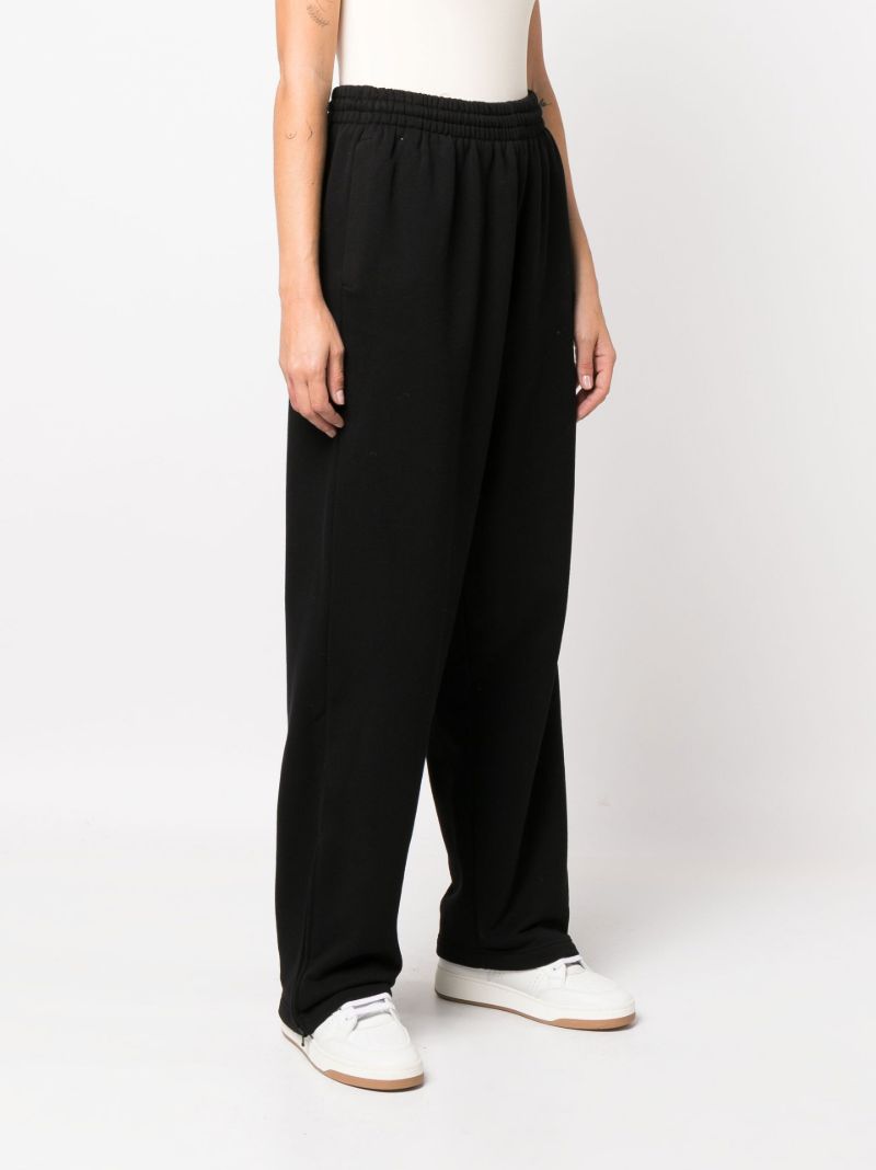 X Hailey Bieber Black Oversize Track Pants