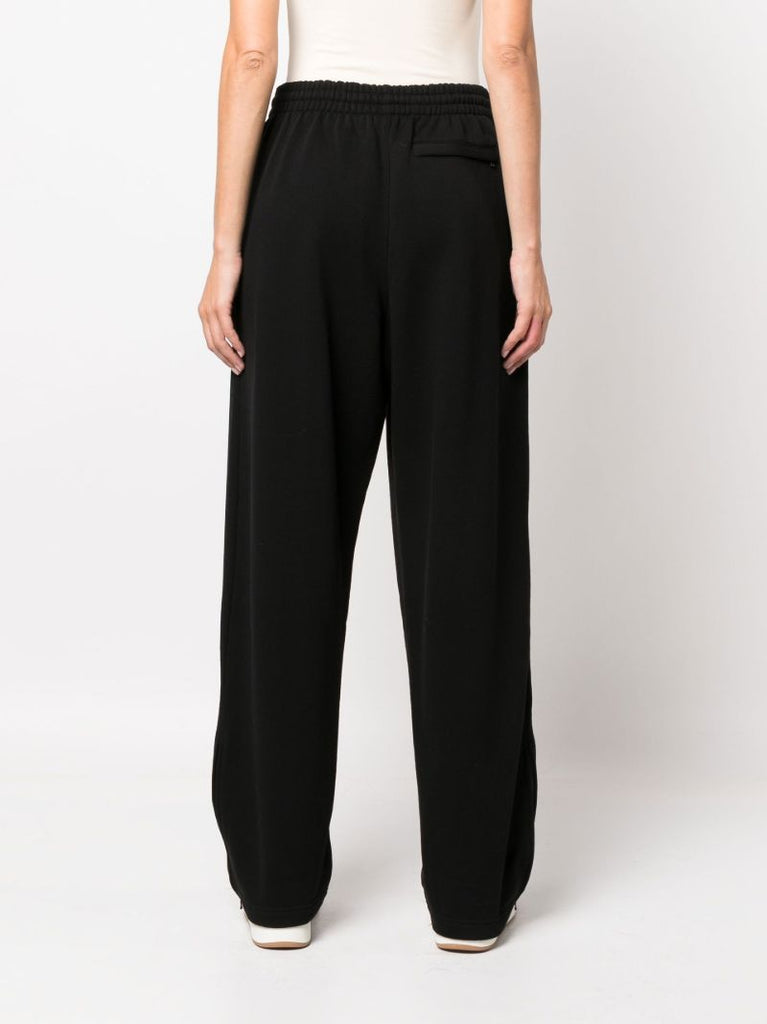 X Hailey Bieber Black Oversize Track Pants