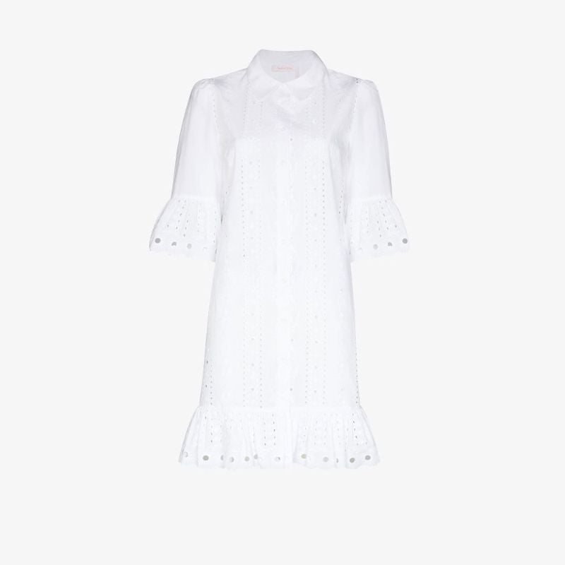 Sbc Cotton Poplin Broderie Anglaise Mini