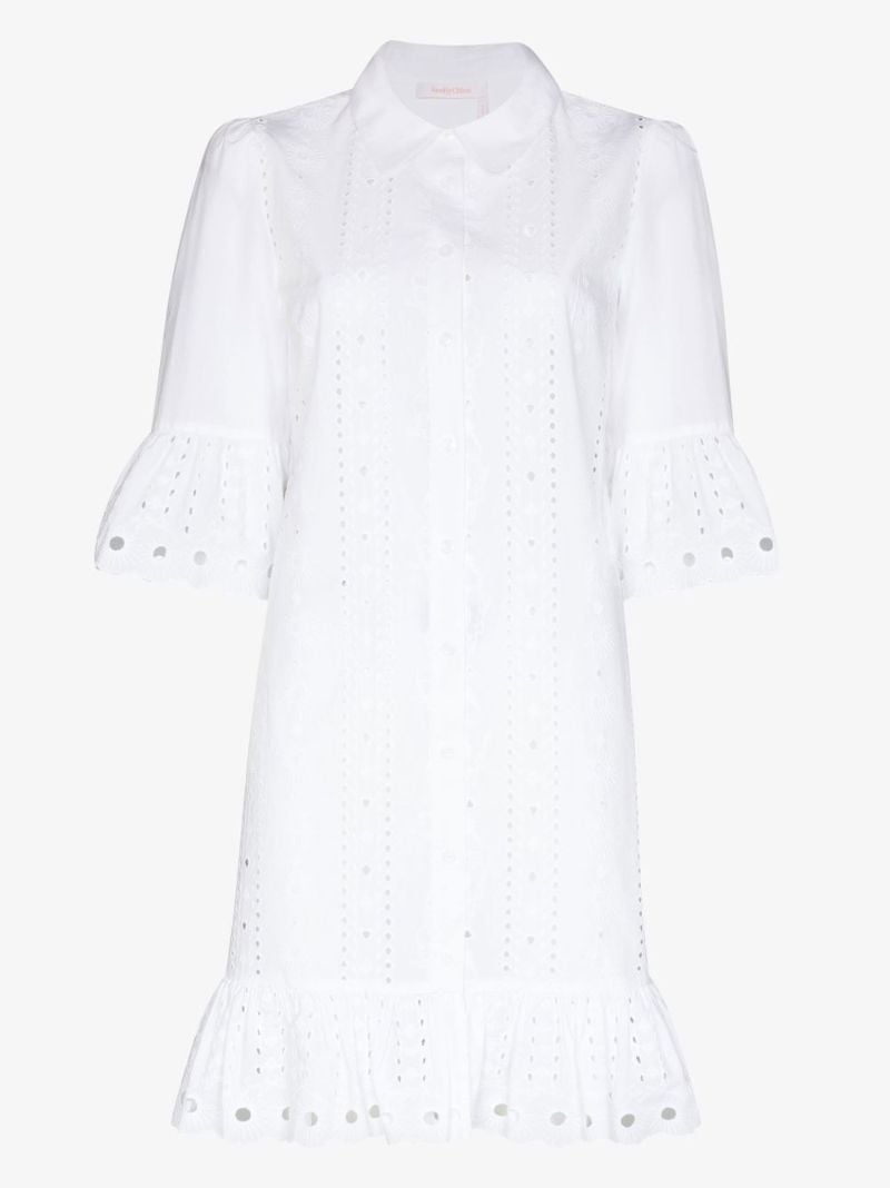Sbc Cotton Poplin Broderie Anglaise Mini