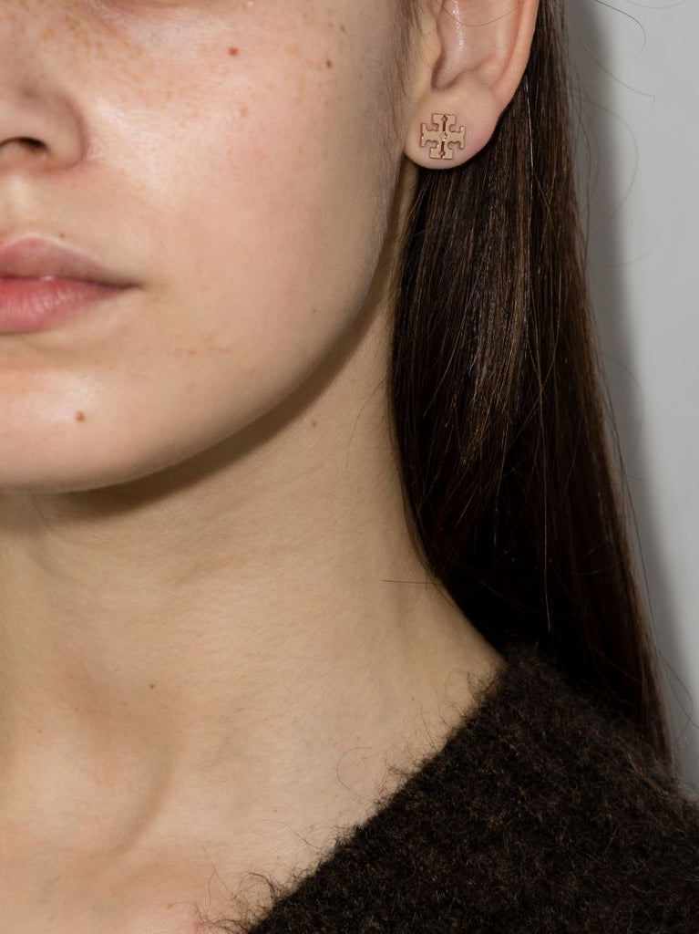 Rose Gold Tone Kira Stud Earrings
