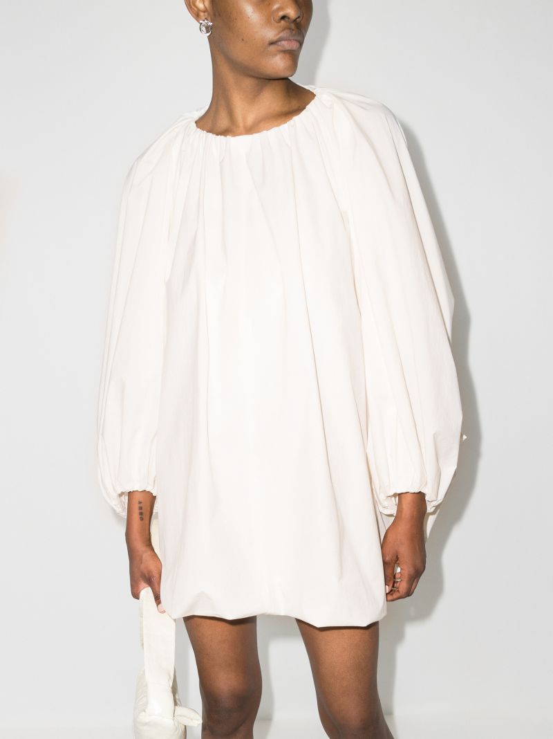Gathered Mini Dress