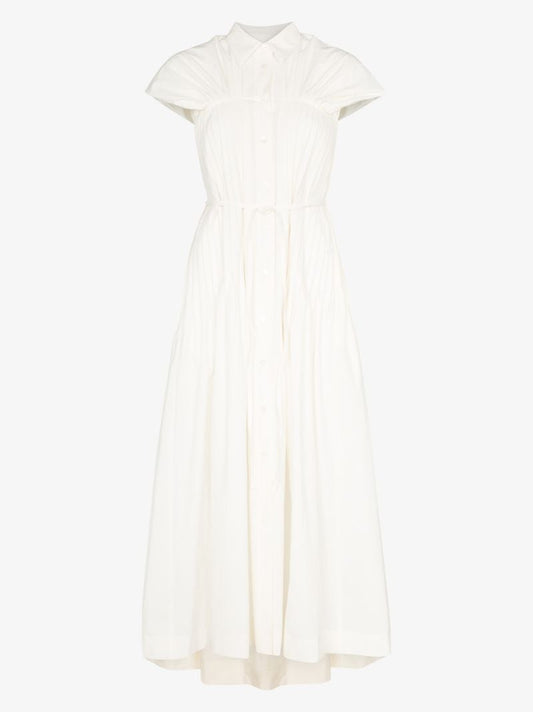 Pleated Maxi Dress