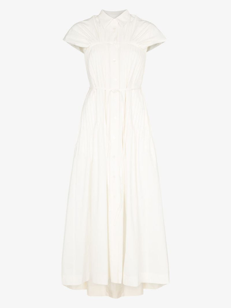 Pleated Maxi Dress