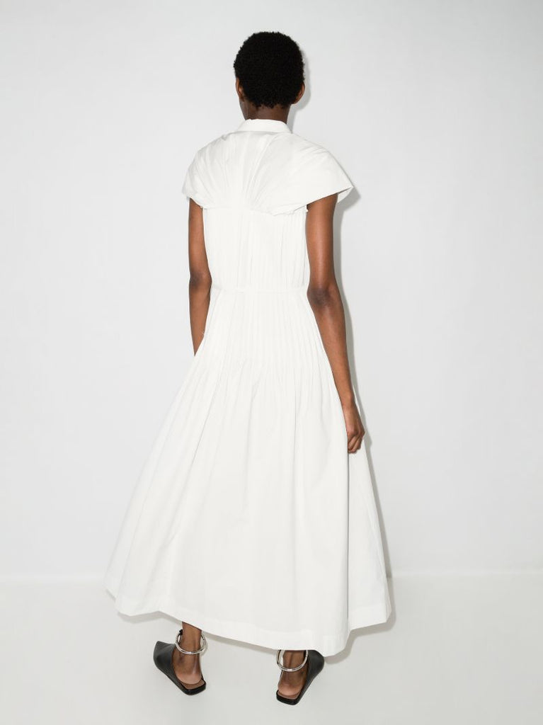 Pleated Maxi Dress