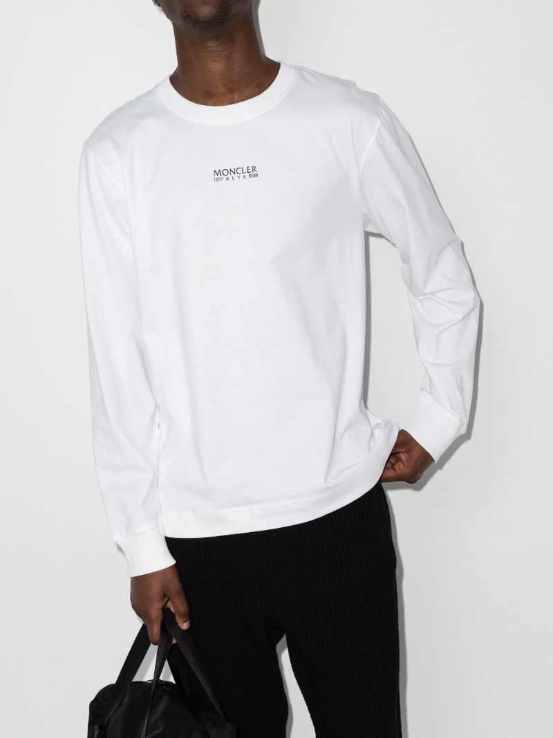 6 Moncler 1017 Alyx 9sm Logo-print T-shirt