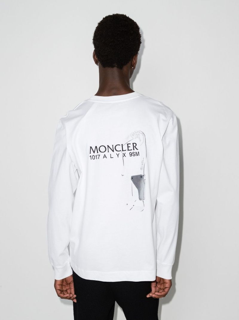 6 Moncler 1017 Alyx 9sm Logo-print T-shirt