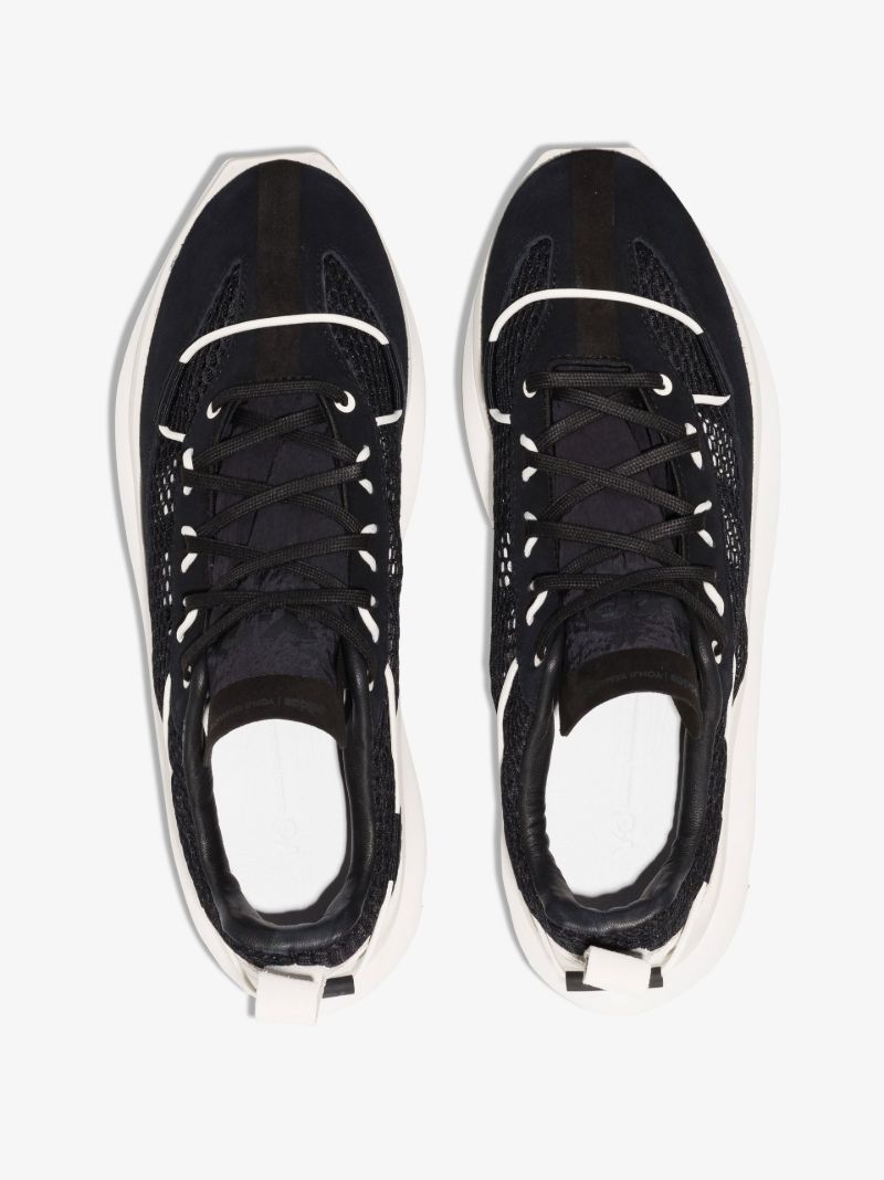 Black Shiku Run Sneakers