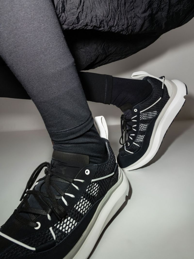 Black Shiku Run Sneakers