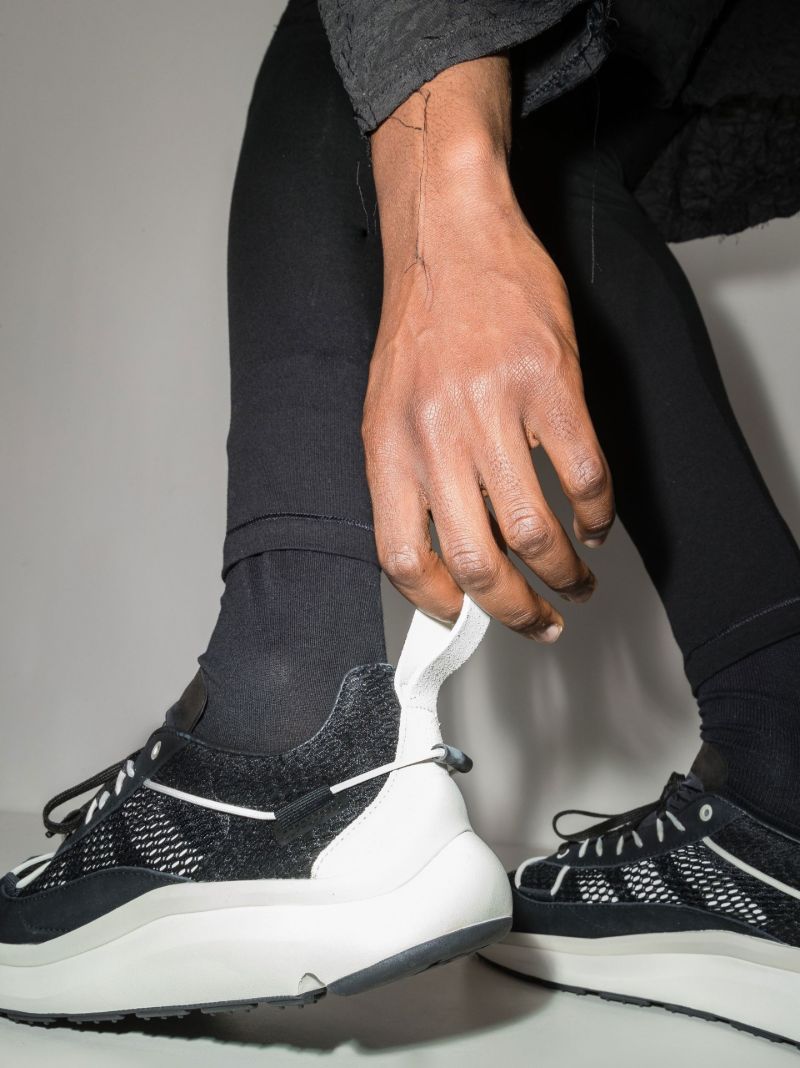 Black Shiku Run Sneakers