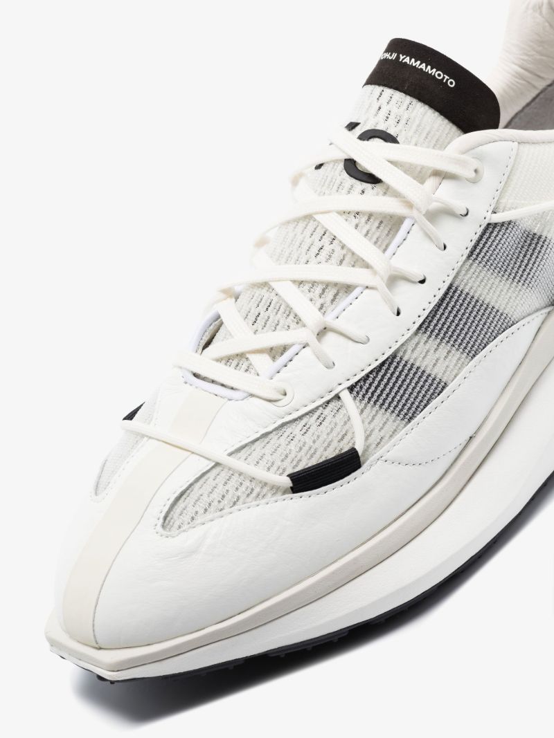 White Shiku Run Sneakers
