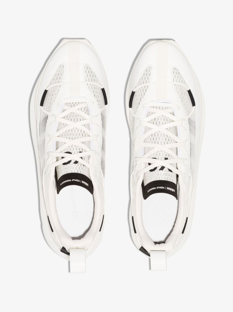 White Shiku Run Sneakers