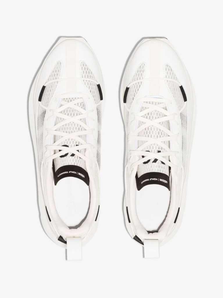 White Shiku Run Sneakers