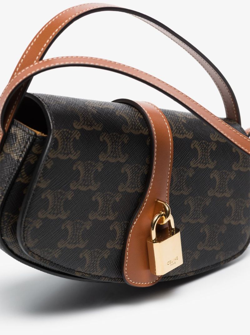 Black Clutch on Strap Tabou Shoulder Bag