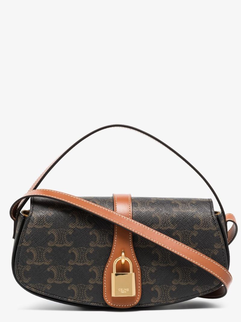 Black Clutch on Strap Tabou Shoulder Bag