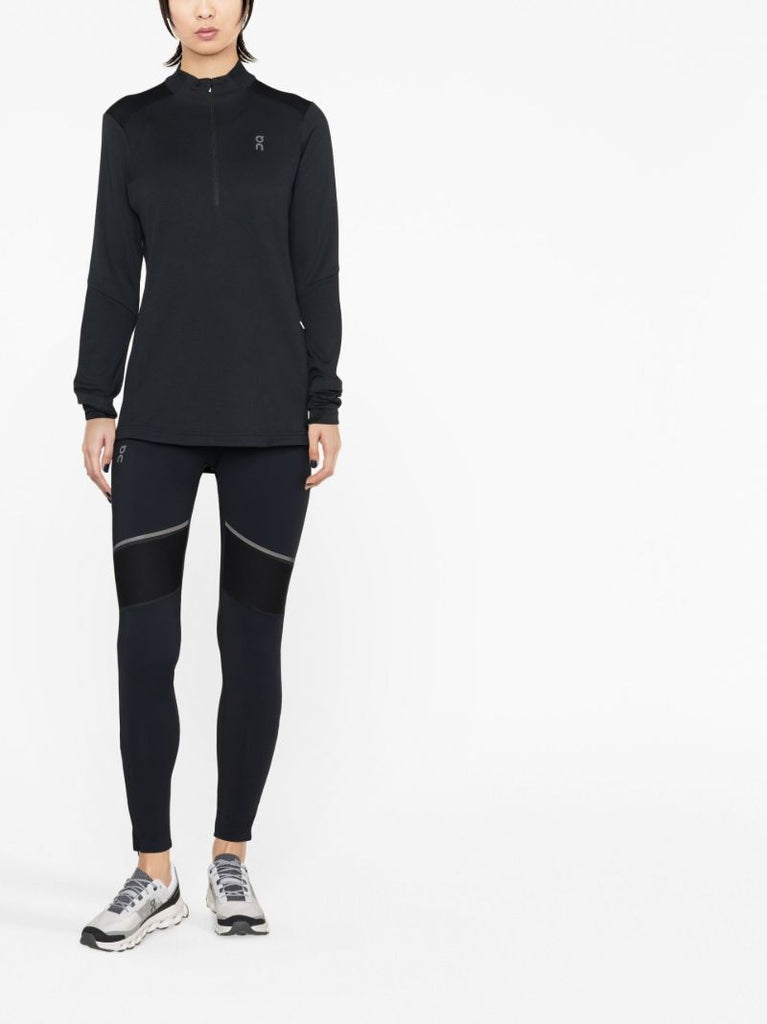 Black Climate Half-zip Running Top